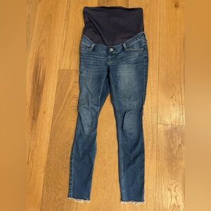 A&F maternity jeans